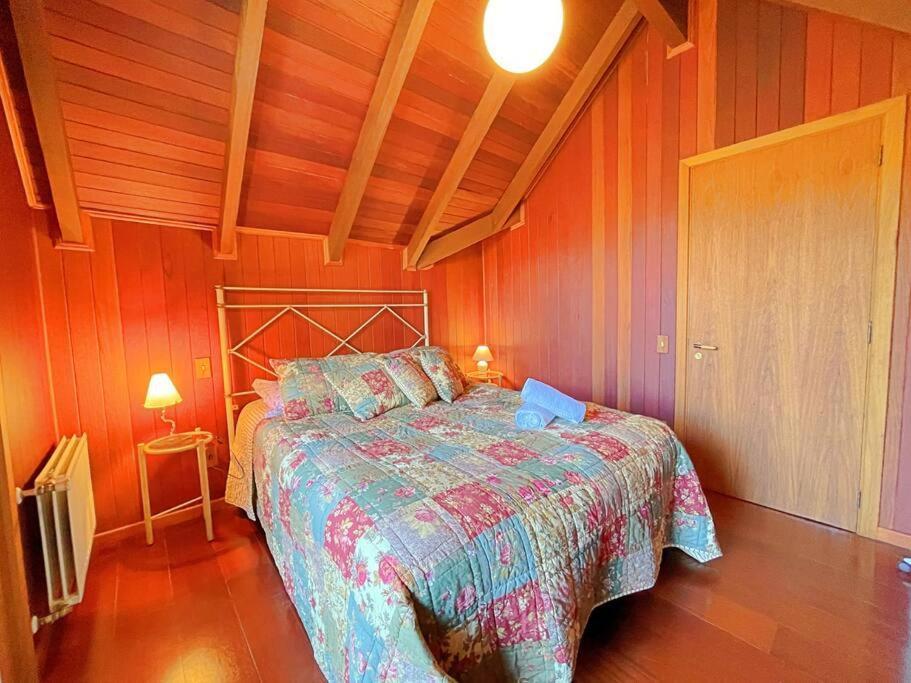 Aconchegante Apto 3 Dorm. Com Piscina Aquecida Gramado Exteriör bild