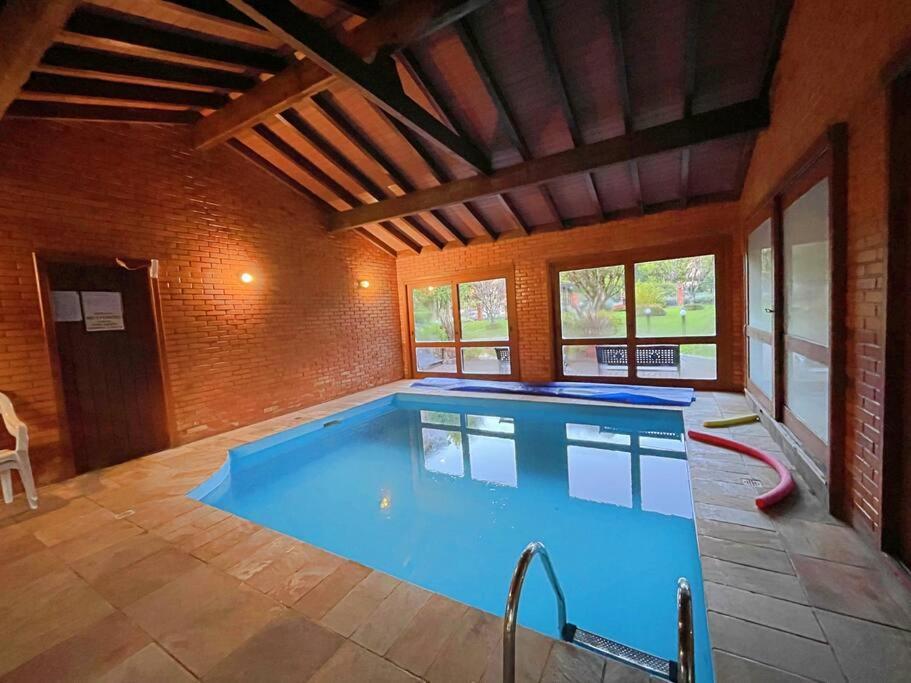 Aconchegante Apto 3 Dorm. Com Piscina Aquecida Gramado Exteriör bild