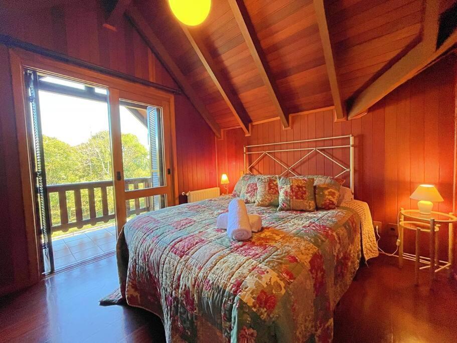 Aconchegante Apto 3 Dorm. Com Piscina Aquecida Gramado Exteriör bild