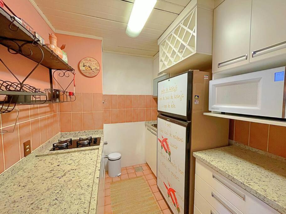 Aconchegante Apto 3 Dorm. Com Piscina Aquecida Gramado Exteriör bild