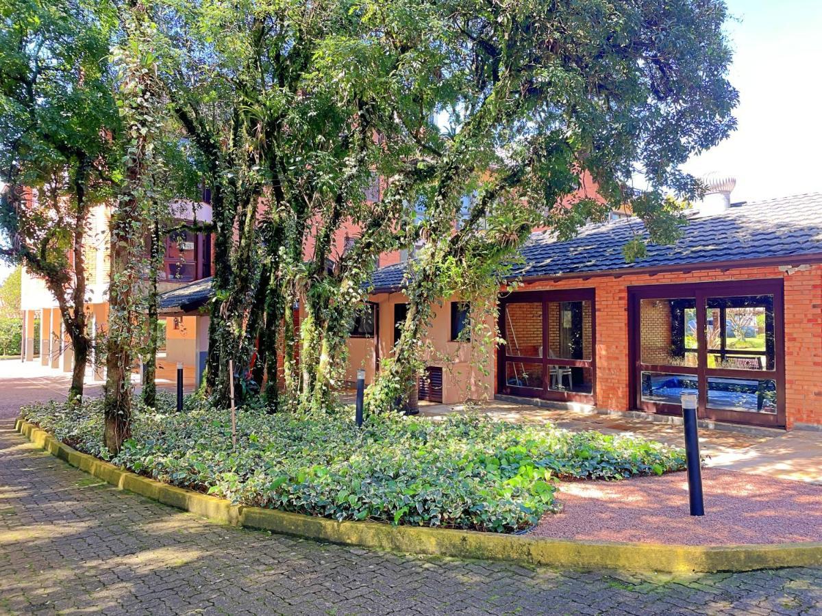 Aconchegante Apto 3 Dorm. Com Piscina Aquecida Gramado Exteriör bild